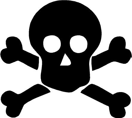 441x396 Skull Silhouette Clip Art 101 Clip Art