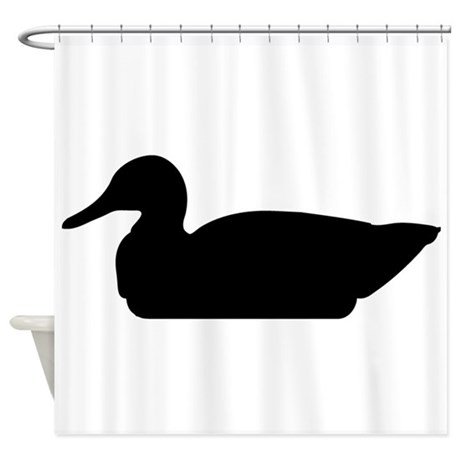 460x460 Silhouette Shower Curtains