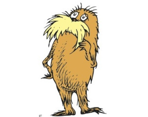 300x237 Lorax Clipart