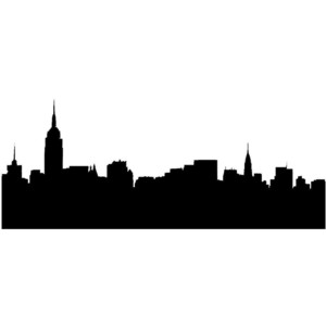 300x300 New York Skyline Clipart