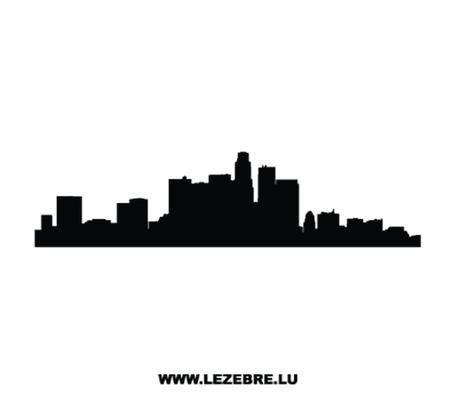 915x800 Los Angeles Decal