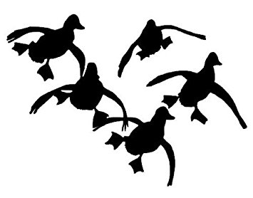 355x278 Locked Up And Committed Duck Sticker Decal Notebook