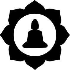236x236 Lotus With Buddha Silhouette Zen Decal By Cloudymedecals On Etsy