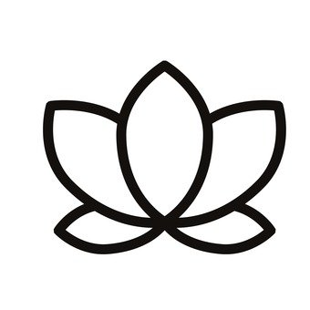 340x340 Free Silhouette Vector 1 This, One Round, Icon