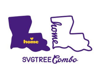 340x270 Louisiana Outline Etsy