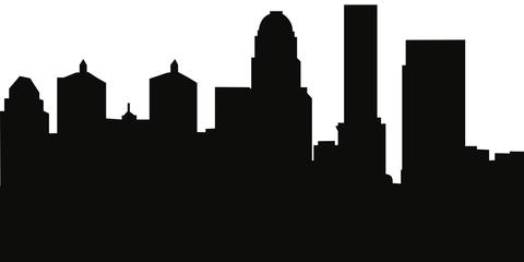 Louisville Skyline Silhouette at GetDrawings | Free download