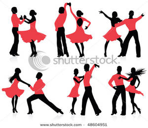 300x260 Love Couples Silhouette Clipart