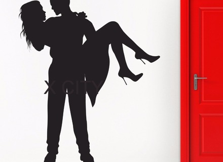 440x320 Silhouette Wall Art Love