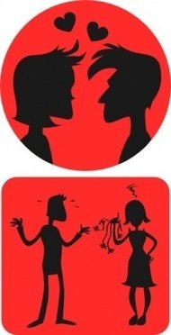 190x372 Cartoon Love Couple Clip Art Download 1,000 Clip Arts