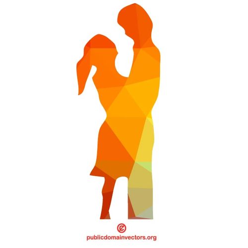 500x500 Couple In Love Vector Silhouette Public Domain Vectors