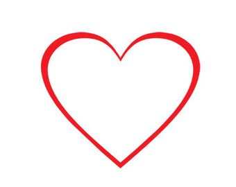 340x270 Heart Silhouette Svg Dxf File Instant Download Silhouette Cameo