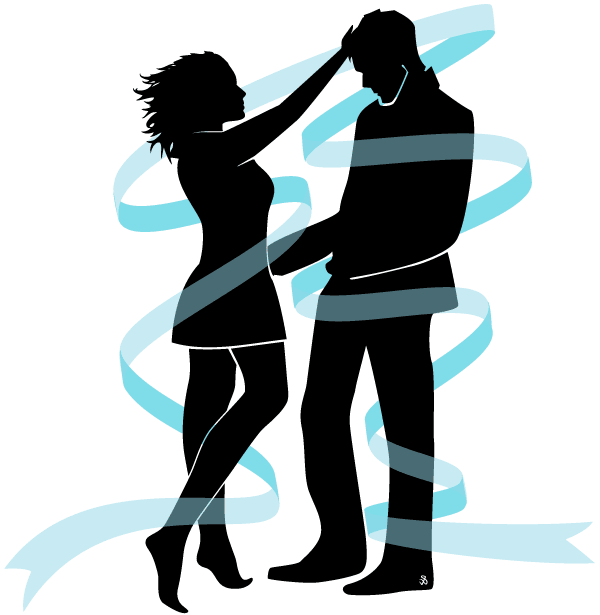 600x615 Vector Love Couple Silhouette Image Download Free Vector Art