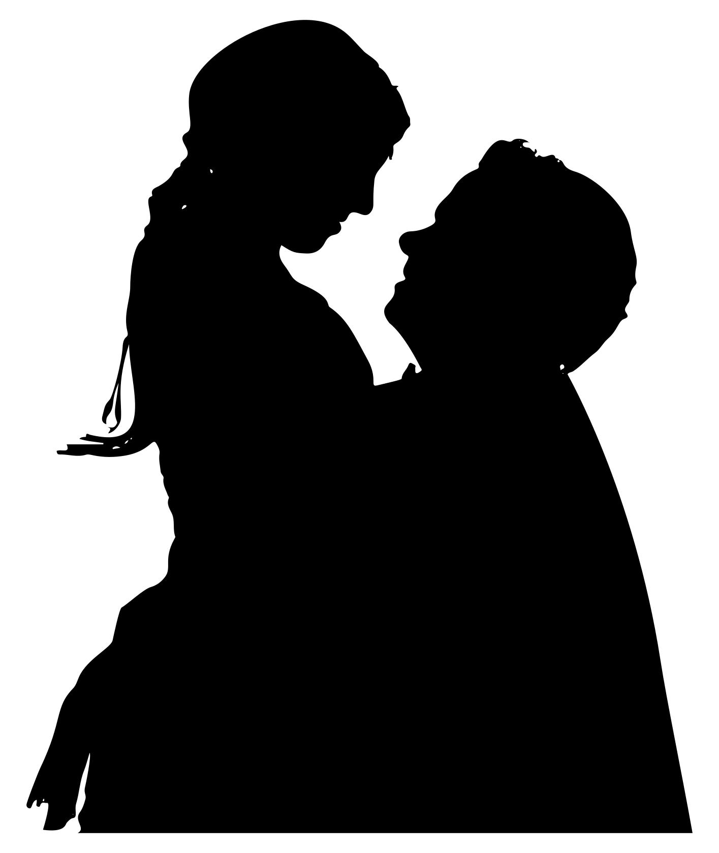 1415x1678 Couple In Love Silhouette Clipart