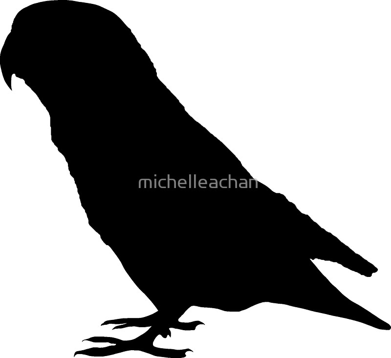 800x733 Lovebird Silhouette Stickers By Michelleachan Redbubble