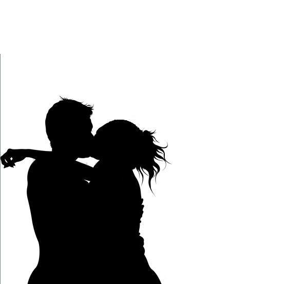 596x553 Black And White Silhouettes Story By Frances Hendry (Frances1954