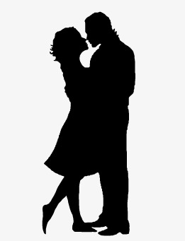261x341 Couple Silhouette, Lovers, Sketch, Couple Vector Png And Vector