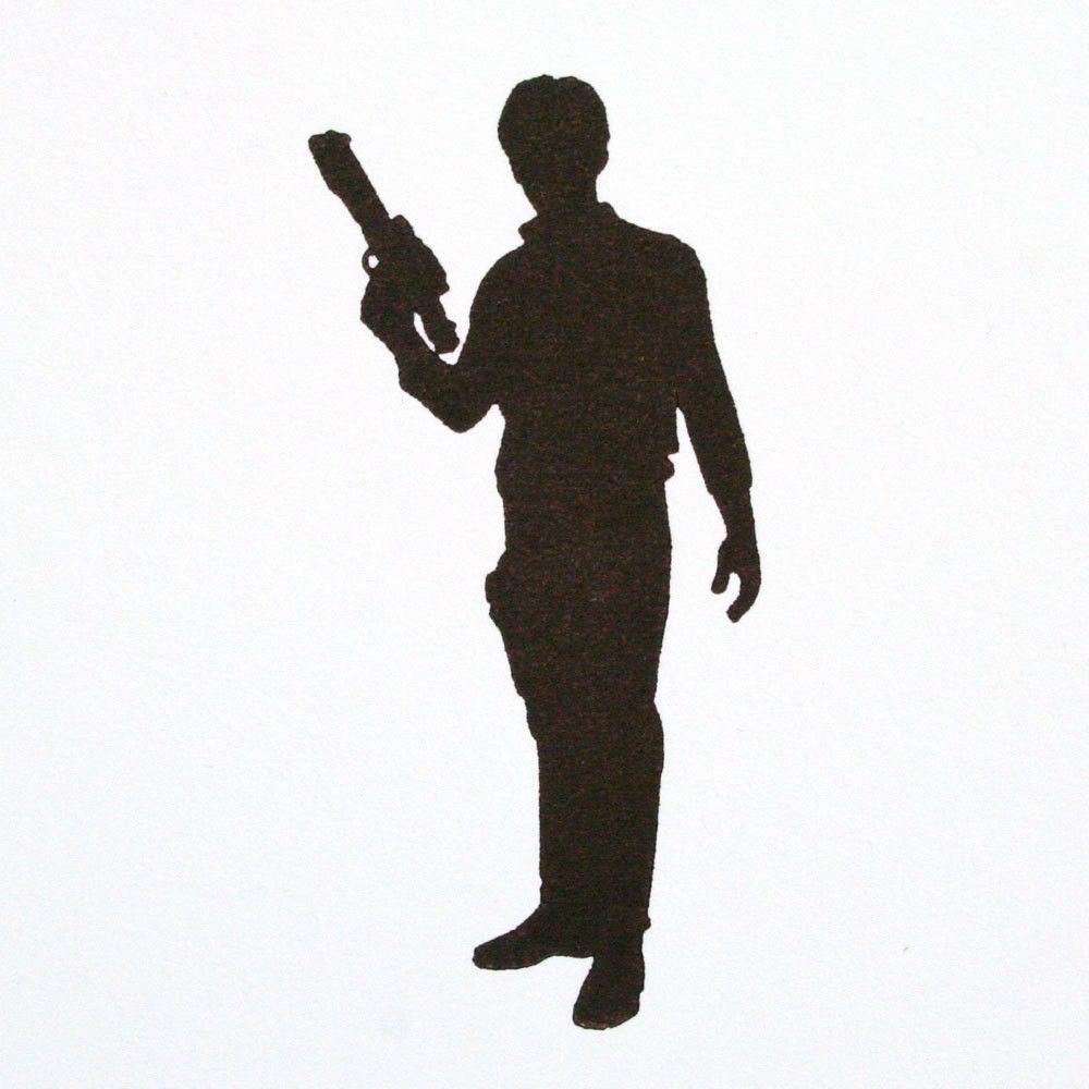 1000x1000 Silhouette Of Hans Solo