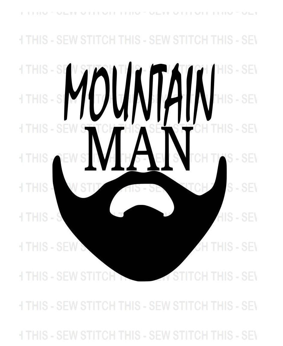 945x1155 Mountain Man Svg, Fathers Day Svg, Mountain Svg, Beard Svg