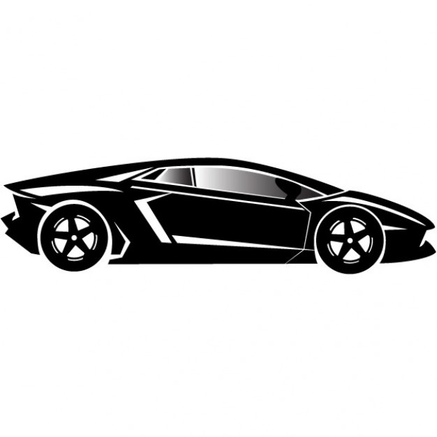 626x626 Luxury Car Porch Style In Black And White Vector Free Download