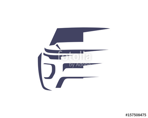 500x400 Modern Luxury Car Silhouette Logo Stock Image And Royalty Free