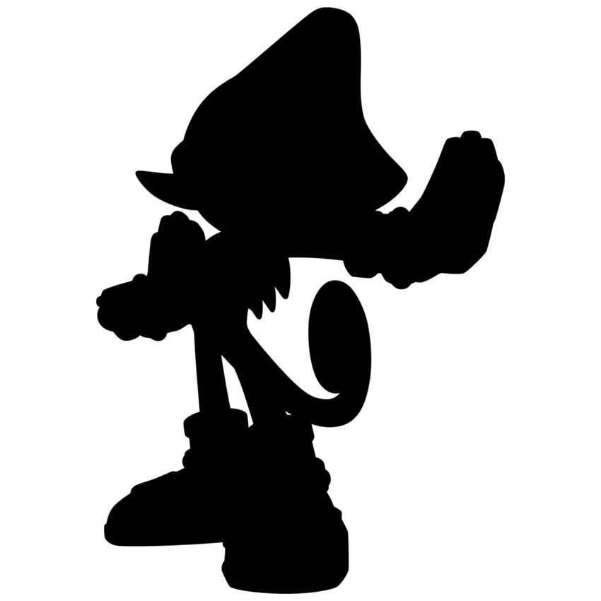 The best free Sonic silhouette images. Download from 94 free ...