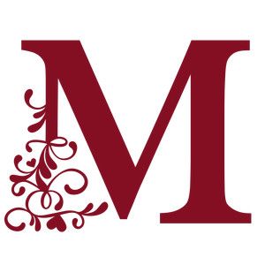 300x300 Silhouette Design Store Flourish Heart Monogram