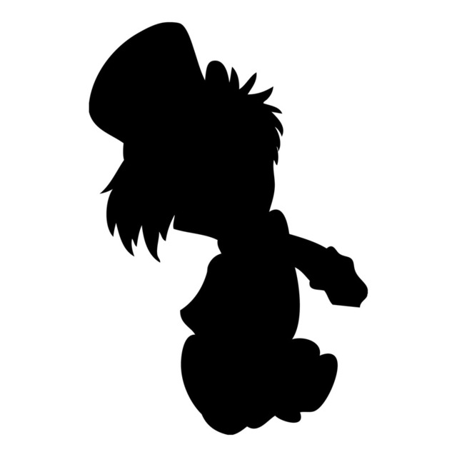 Mad Hatter Silhouette
