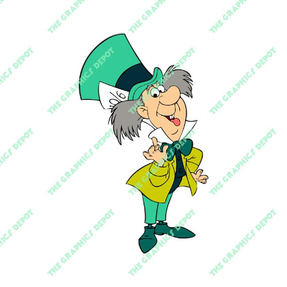 Mad Hatter Silhouette at GetDrawings | Free download