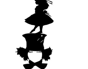 340x270 Mad Hatter Mad Hatter Decal Mad Hatter Sticker Mad Hatter