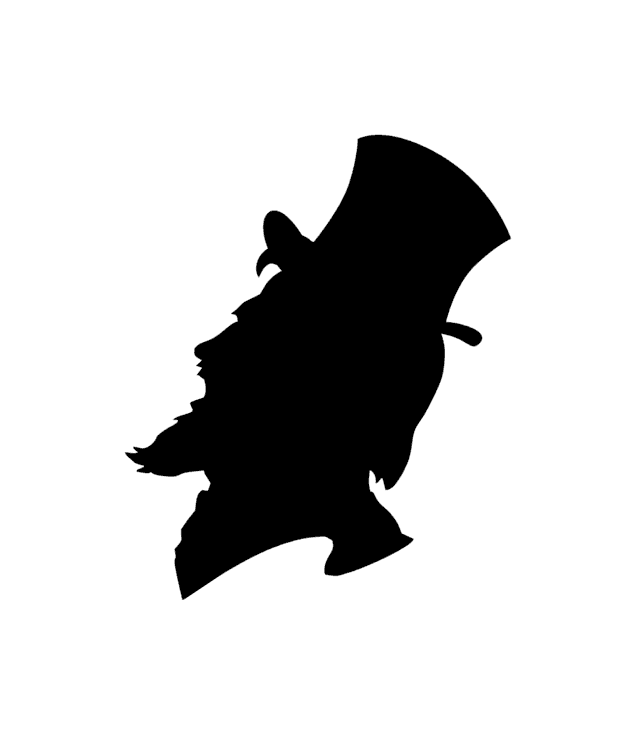 Mad Hatter Silhouette at GetDrawings | Free download