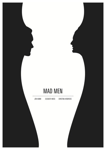 424x600 Fan Art Thursday Mad Men Silhouettes Basket Of Kisses