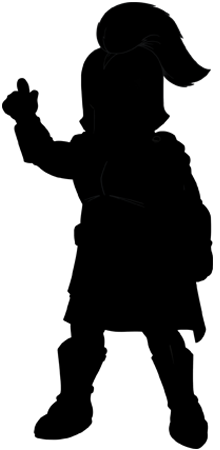 220x450 Crusader Mascot Madonna University