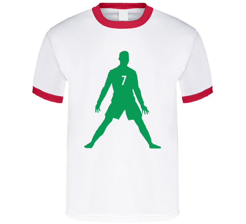 792x719 Cristiano Ronaldo Real Madrid Portugal Silhouette 2 T Shirt