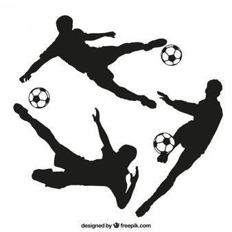 338x338 36 Best Futebol Silhuetas Images On Futbol, Silhouette