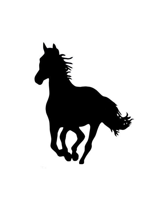 570x702 Papercut Silhouette Horse German Black And White By Reevpapercuts
