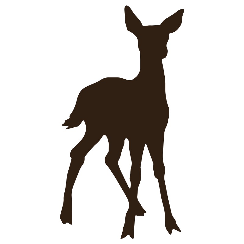800x800 Deer Silhouette Clip Art Car Tuning