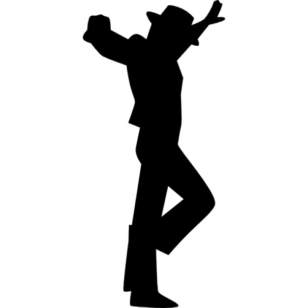 626x626 Flamenco Male Dancer Silhouette Icons Free Download