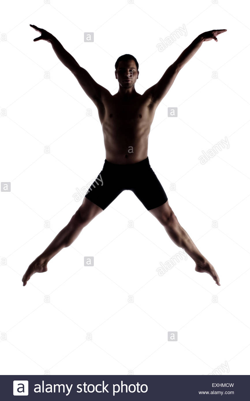 866x1390 Silhouette Of An Muscular Adult Male Modern Contemporary Ballet