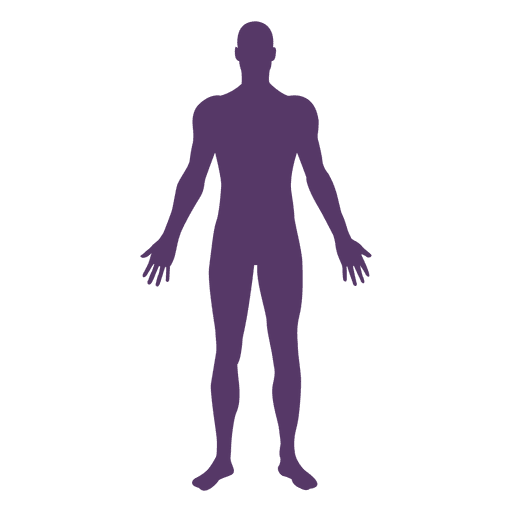 512x512 Male Body Medical Pose