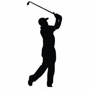 300x300 Male Golfer Silhouette