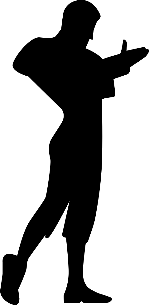 478x980 Flamenco Male Dancer Silhouette Svg Png Icon Free Download ( 30324