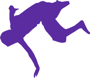 300x261 9087 Male Dancer Silhouette Clip Art Public Domain Vectors