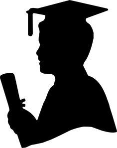 235x297 Graduation Silhouette Image