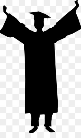 260x440 Graduation Ceremony Silhouette Student Clip Art