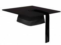 200x150 Male Graduate Silhouette Clipart Free Stock Photo