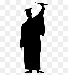 Male Graduation Silhouette at GetDrawings | Free download