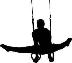 236x209 Male Gymnast Gymnastics Silhouette Die Cut Files Collection Male