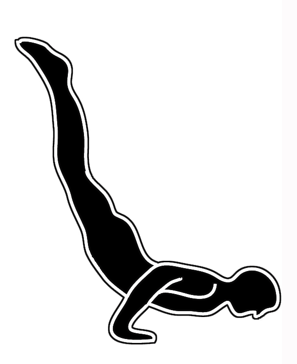608x744 Girl Gymnastics Clipart Silhouette Clipart Panda