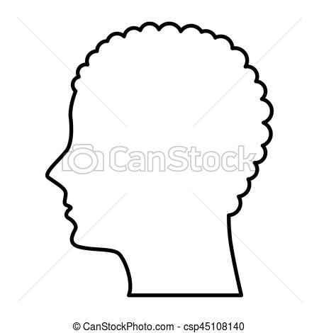 450x470 Male Profile Silhouette Icon Vector Illustration Design Eps Vector