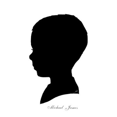 400x400 Male Profile Silhouette Clipart